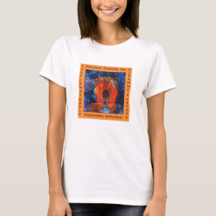 Camiseta da defesa da parteira