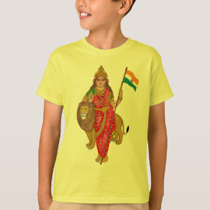 Camiseta da Deusa Bharat Mata