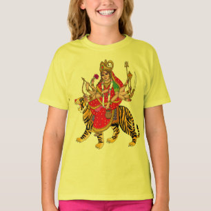 Camiseta da Deusa Chandraghanta