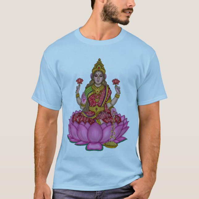 Camiseta da Deusa Lakshmi (Frente)