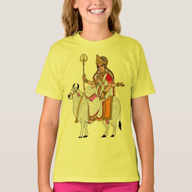 Camiseta da Deusa Mahagauri (Frente)