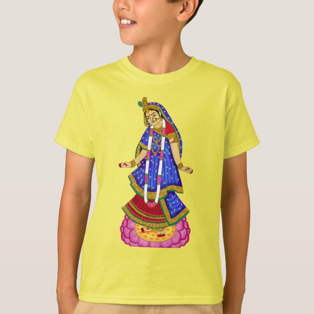 Camiseta da Deusa Radha (Frente)