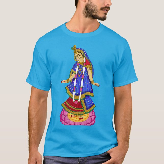 Camiseta da Deusa Radha (Frente)