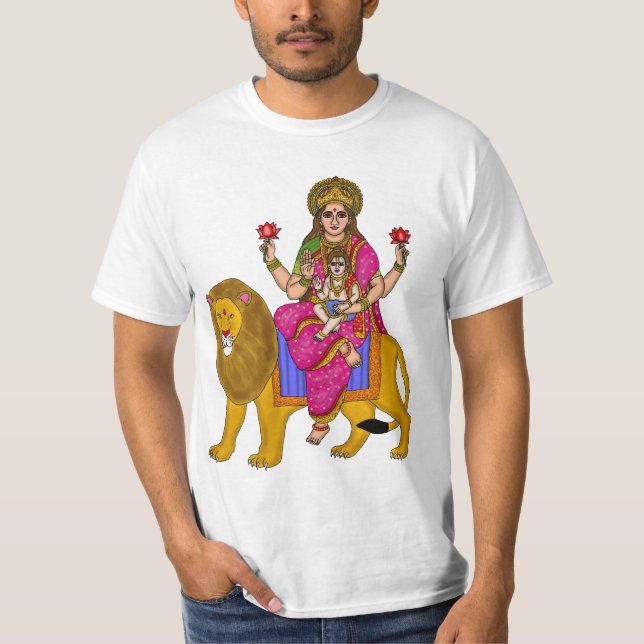 Camiseta da Deusa Skandamata (Frente)
