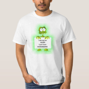 Camiseta da doença de Parkinsons