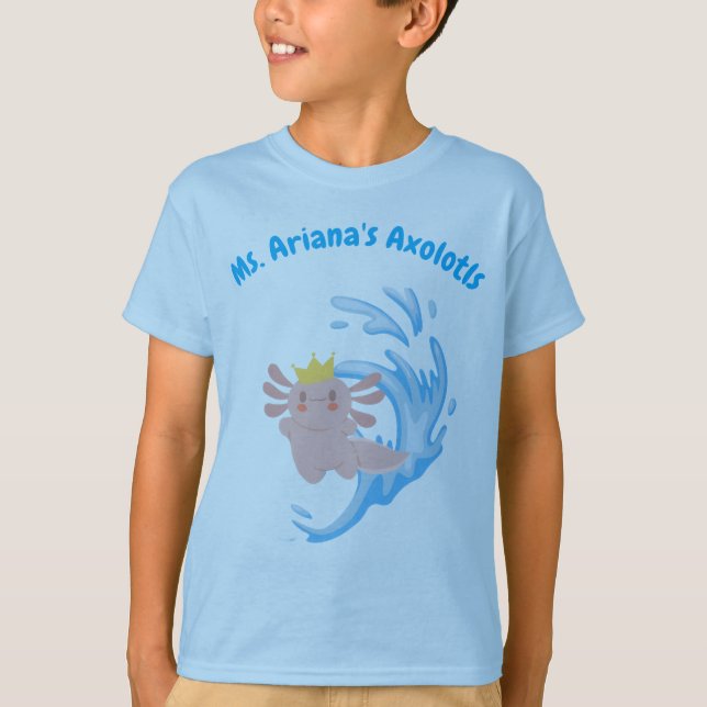 Camiseta da Equipe Axolotl Versão 1 (Frente)