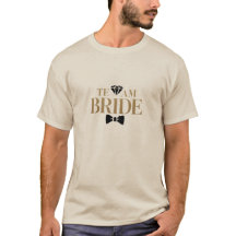 Camiseta da Equipe da Noiva para Festa de Casament