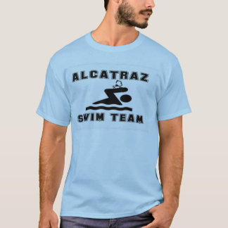 Camiseta da equipe de natação de Alcatraz