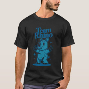 Camiseta da Equipe Rhino Fantasia de Rinoceronte P
