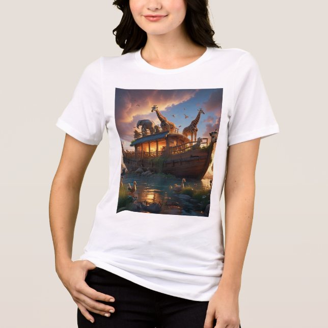 Camiseta da Esperança de Arca de Noah (Frente)