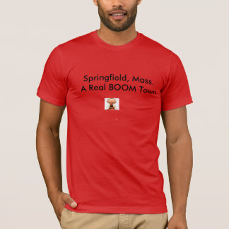 Camiseta da explosão maciça de Springfield