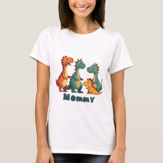 Camiseta da Família Dinossauro (mamãe)