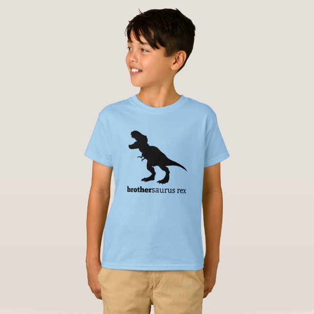 camiseta da família do dinossauro do rex do (Frente Completa)