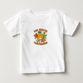 Camiseta da Festa de Dança das Frutas Divertidas –