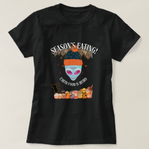 👽 Camiseta da Festa de Outono Alien