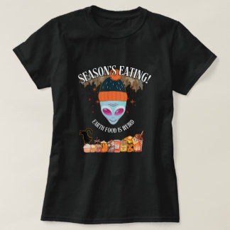 👽 Camiseta da Festa de Outono Alien