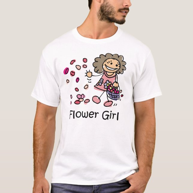 Camiseta da Flor Girl (Frente)