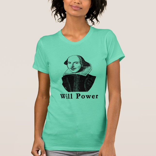 Camiseta da FORÇA DE VONTADE de William (Frente)