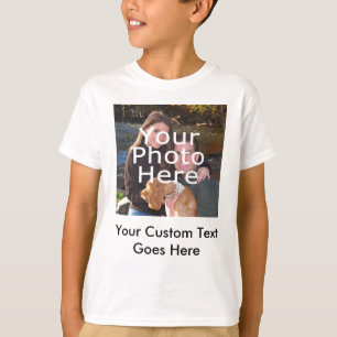Camiseta da foto dos miúdos