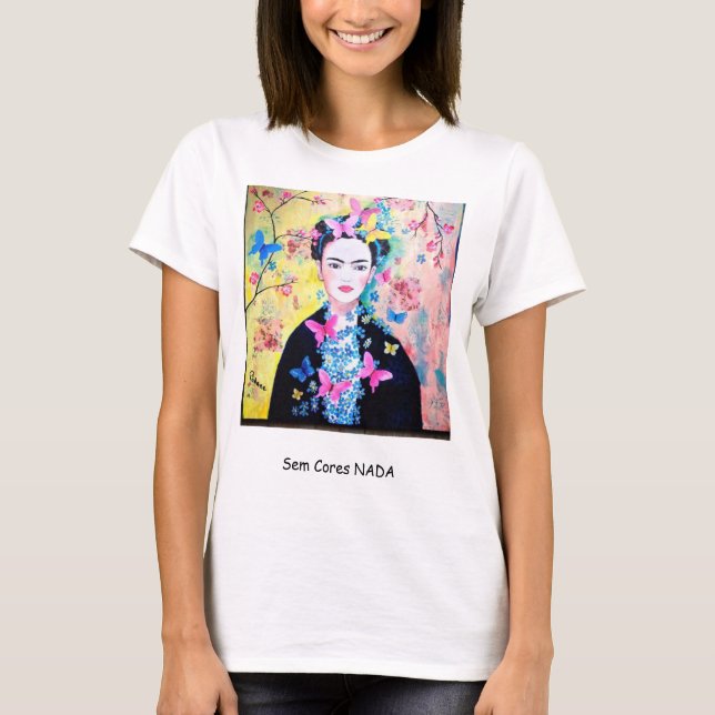 Camiseta da Frida Khalo (Frente)