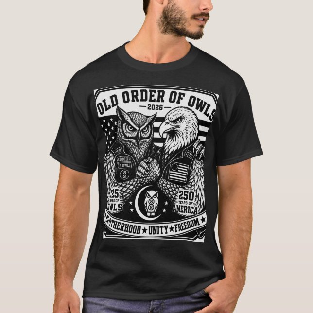 Camiseta da Fundação Owl Legacy (Frente)