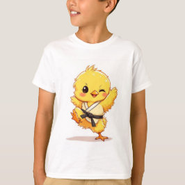 Camiseta da Galinha de Karatê