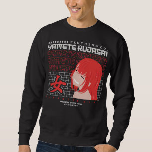 Camiseta da Garota de Anime Yamete Kudasai