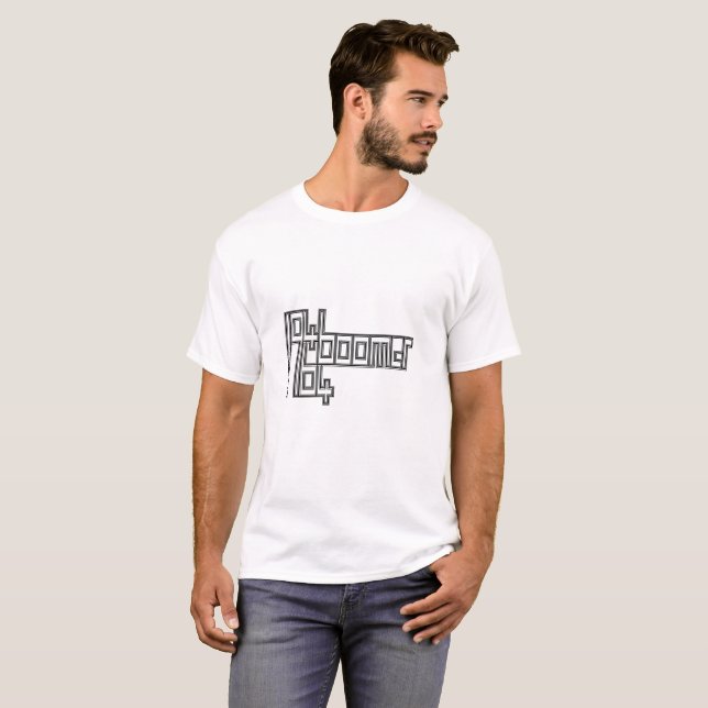 Camiseta da geração "baby boomer" (Frente Completa)