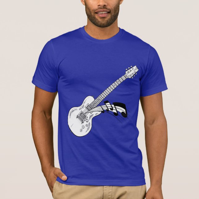 Camiseta da guitarra elétrica (Frente)