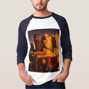 Camiseta Da História de Branca de Neve, 1912, por Parrish