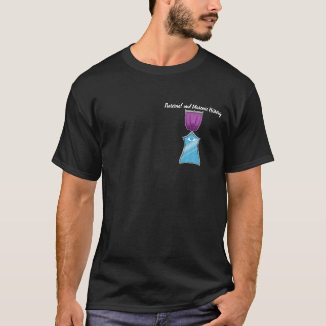 Camiseta da História Fraternal e Maçônica (Frente)