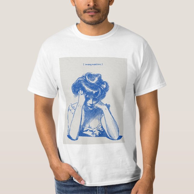 camiseta da imaginação (Frente)