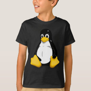 Camiseta da juventude de Linux Tux