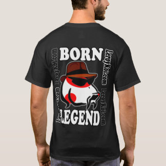 Camiseta da lenda do Nascer Leroy Koi com logotipo