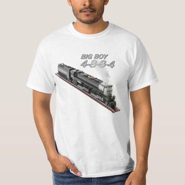 Camiseta da Locomotiva Big Boy (Frente)