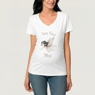 Camiseta da mãe da Fada da Equipe para o Chá de fr