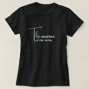 Camiseta da Mãe da Noiva na Moda