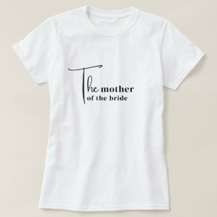 Camiseta da Mãe da Noiva na Moda