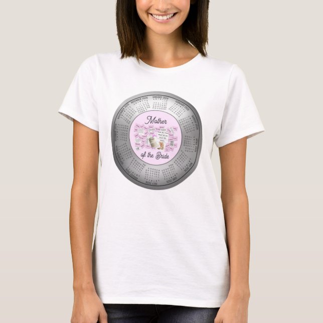 Camiseta da Mãe da Noiva para Casamento em 2026 (Frente)