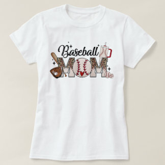 Camiseta da mãe de beisebol - Perfeita para Orgulh