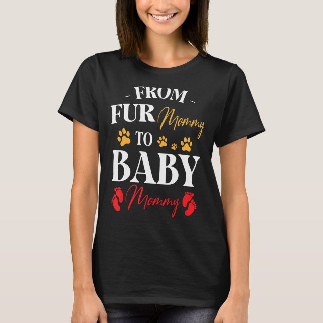 Camiseta Da Mamãe De Peles À Mamãe De Bebê Feliz Grávida Mã (Frente)