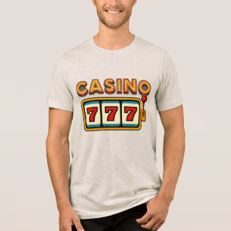 Camiseta da Máquina Caça-Níqueis Casino 777
