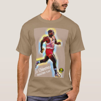Camiseta da Maratona de Sri Chinmoy com citação