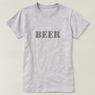 Camiseta da Marca Registrada de Cerveja