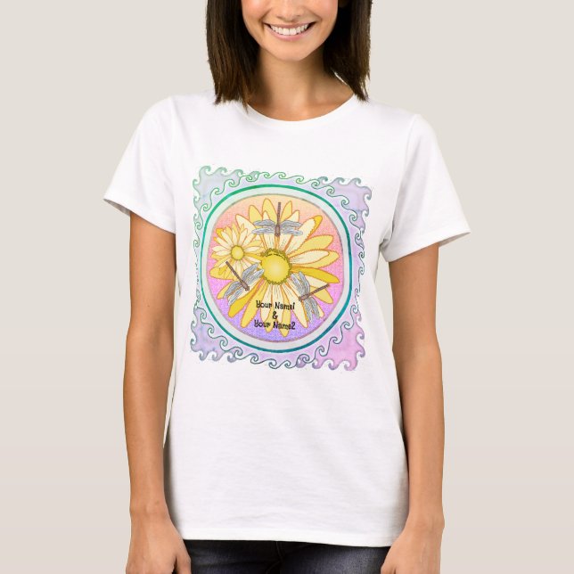 Camiseta da Margarida Amarela (Frente)