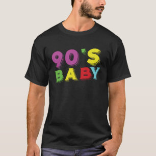 Camiseta Dá-me os anos 90 de 1990 BABY