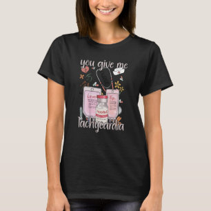Camiseta Dá-Me Taquicardia Enfermeira roupa Valentineu20
