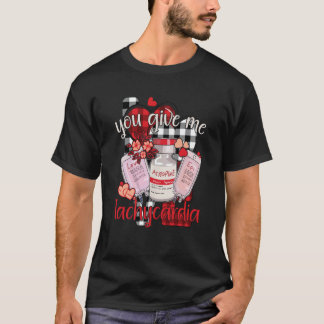 Camiseta Dá-Me Taquicardia Enfermeira roupa Valentineu20