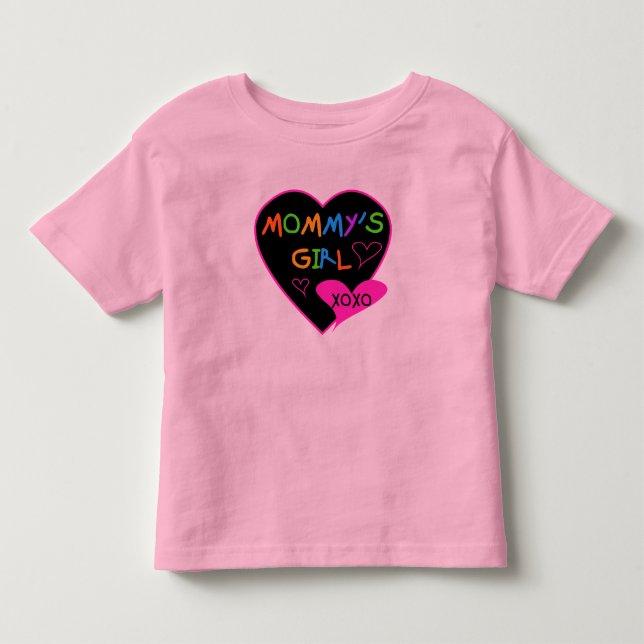 Camiseta da Menina da Mamãe (Frente)