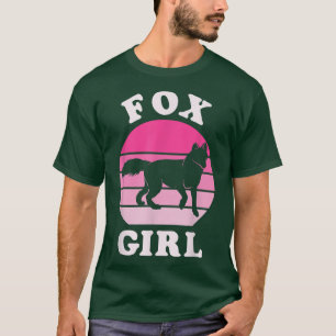 Camiseta Da Menina Do Pés, Eu Gosto De Ratas Rosa Vintage S